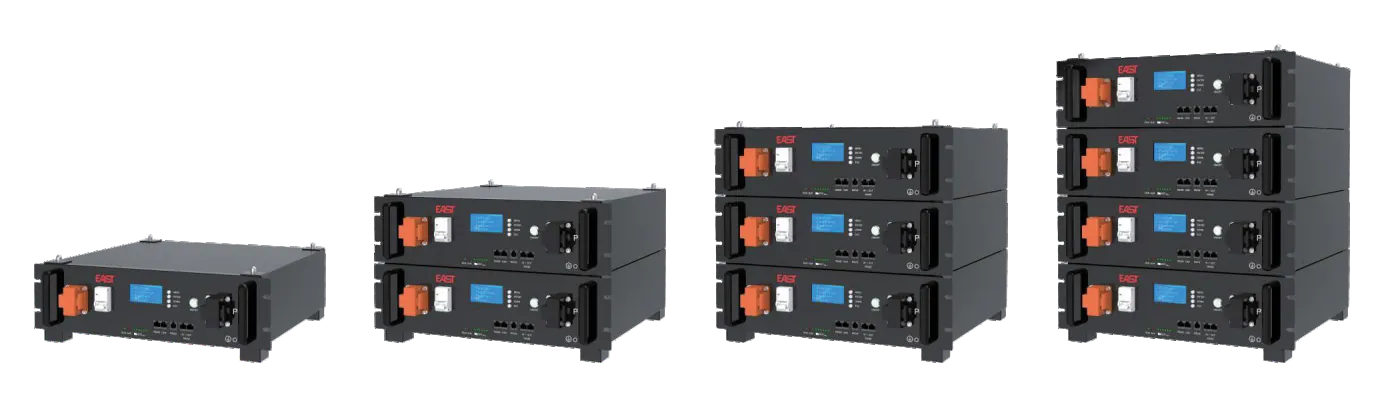 48V 100Ah Rack-Mounted LiFePO4 Battery